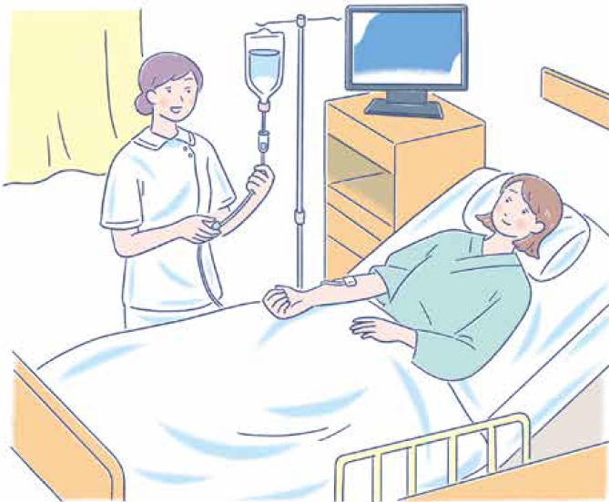 イラスト：薬を使う治療