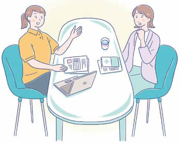 イラスト：カウンセリング